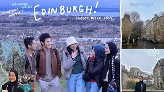 winter trip 2023 edinburgh uk vlogs [upl. by Hewett388]