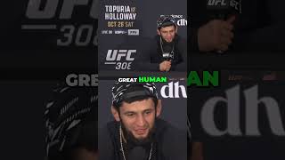 Khamzat Chimaev SILENCES all the haters ufc ufc308 mmapodcast ufcfighter mma [upl. by Nigen]