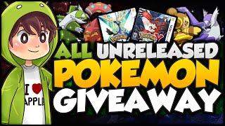 Pokemon X amp Y Shiny Legendary Pokemon and More GIVEAWAY [upl. by Zerlina289]