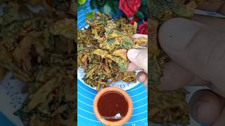 Crispy Palak Pakora Recipe By KitchenwithRahat amazingfacts crispypakora shorts dua wazifa yt [upl. by Susanna73]