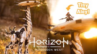 I Made a TALLNECK From Horizon Forbidden West l Poseable Sculpture DIY [upl. by Diarmid]