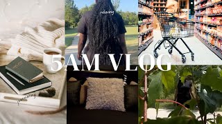 5 AM Day in my life 🌿🧋 Aesthetic Vlog  Productive and Chill vlog  5AM Diaries [upl. by Dre]