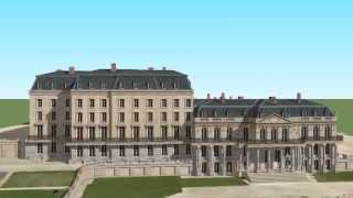 Film 3D faisant le tour du Château de SaintCloud [upl. by Arahset665]