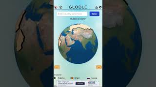 Globle day 162 dumbgeography geography globle globe goviral viral europe map shorts [upl. by Philips]