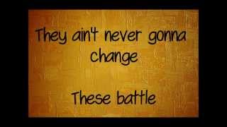 Guy Sebastian  Battle Scars Lyrics On Screen Feat Lupe Fiasco [upl. by Anoiek]