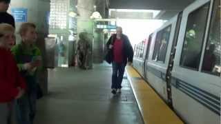 BART From San Francisco Intl Airport to Millbrae  Full Section Ride HD [upl. by Player]