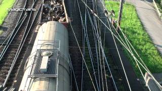 Rangierbahnhof Die Ladung mit den üblichen Verdächtigen Notfallkesselwagen und XXL Brummkreisel [upl. by Eiruam]