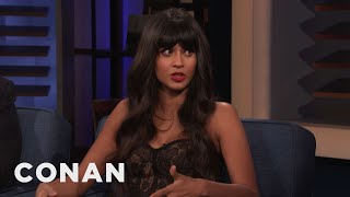 Jameela Jamil Wants To Change The Way We Look At Ourselves  CONAN on TBS [upl. by Gibun108]