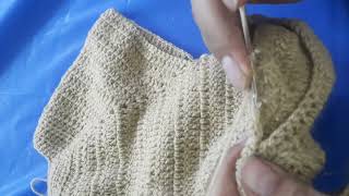 part 2 for beginners Crochet Beautiful Romper  crochet Hoodie  crochet hand work baby Romper [upl. by Kera]