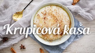 Krupicová kaša recept [upl. by Eustis]