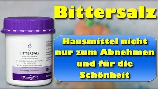 Bittersalz – Hausmittel nicht nur zum Abnehmen und für die Schönheit [upl. by Ameer]