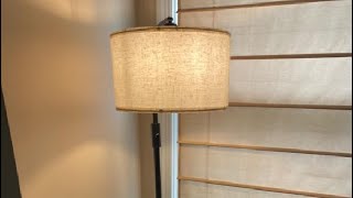 KingTour Dimmable Floor Lamp for Living Room Modern Standing Lamp with Linen Shade Review [upl. by Vil]