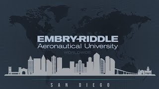 EmbryRiddle Worldwide Campus Graduation  San Diego CA [upl. by Macfarlane]