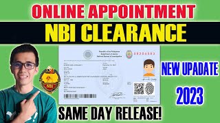 PAANO KUMUHA NG NBI CLEARANCE  ONLINE NBI CLEARANCE REGISTRATION 2023 [upl. by Webb]