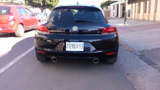 Scirocco 14tsi 160 Custom Exhaust system [upl. by Einahpit]