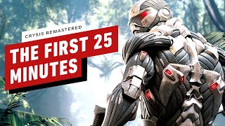 Crysis Remastered The First 25 Minutes of PC Gameplay [upl. by Keli]