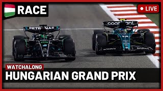 F1 Live  Hungary GP Race Watchalong  Live timings  Commentary [upl. by Ettezel]