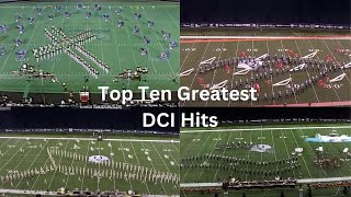 Top Ten Greatest DCI Hits [upl. by Shippee838]