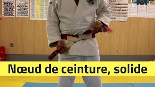 Comment nouer sa ceinture de Judo 2 façons solides [upl. by Yztim]