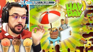 Livello 30 su HAY DAY Sblocchiamo la Gelatiera  Video quotXLquot [upl. by Nomelc]