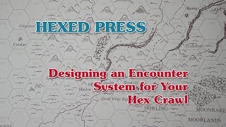 DM Tips Designing a Random Encounter System for your Dungeons amp Dragons Hexcrawl [upl. by Sorazal]