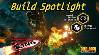 Build Spotlight  RJNG Engineer  Deep Rock Galactic  Hazard 5 [upl. by Eronaele]