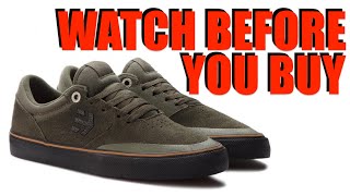 Etnies Marana Skate Shoe Review  NEW Skateboard Setup [upl. by Kanter]