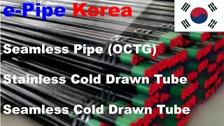 OCTG Casing Tubing Drill Pipe Seamless Pipe DOM Tubing Stainless Cold Drawn Tube SS Boiler Tube [upl. by Aylat]