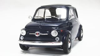 43 124 フィアット 500F 製作記  TAMIYA FIAT 500F Building［Eng Sub］ [upl. by Scotty]