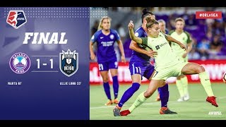 Highlights Orlando Pride vs Seattle Reign FC  April 28 2018 [upl. by Nilad]