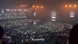 160724 The EXOrDIUM in Seoul 엑소디움 EXOL singing Peter Pan before encore [upl. by Reave]