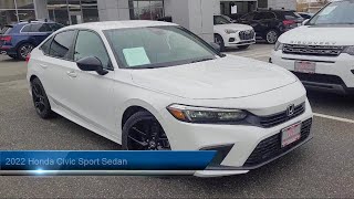 2022 Honda Civic Sport Sedan Livermore Pleasanton Dublin Tracy Fremont San Ramon [upl. by Reimer]