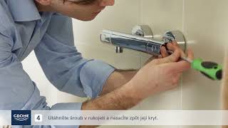 GROHE Instalace termostatické sprchové baterie [upl. by Faires388]