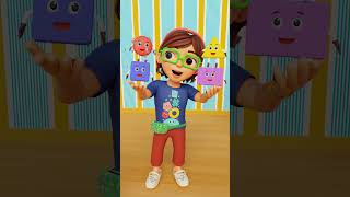 Shape Song  Learn name of Shapes in English Learn Maths with Kikoo Club [upl. by Giffard]