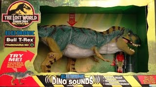 The Lost World Bull T Rex Kenner® Toy Review [upl. by Aprile]