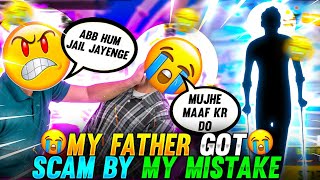 MY FATHER GOT SCAM BY MY MISTAKE 😭😂  STORY TIME  GARENA FREE FIRE [upl. by Gine]