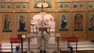 Orthros and Divine Liturgy  1162022  St Elias Orthodox Church New Castle PA [upl. by Parthen]