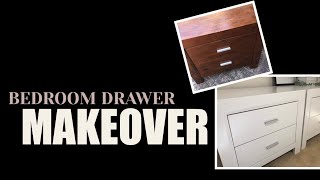 Bedside Table Makeover diyfurniture furnituremakeover homedecor paintedfurniture [upl. by Ayt252]