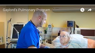 Gaylords Pulmonary Program [upl. by Siuqaj]