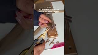 How to Customize Blends and Shades for Your Clients colorblending hairextensions hairtutorials [upl. by Alsworth325]