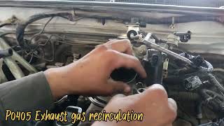 P0405 P0400 Exhaust Gas recirculation Flow Malfunction symptoms  EGR  causes Solution [upl. by Lori]