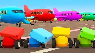 Car cartoons full episodes amp Street vehicles Helper cars for kids amp truck cartoon for kids [upl. by Leemaj]