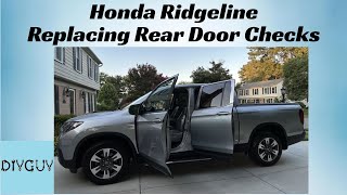 Honda Ridgeline  Increasing Rear Door Opening [upl. by Ikcaj]