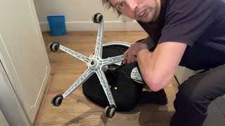 How to separate the office chair wheels [upl. by Zoara391]