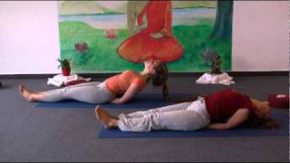 Yoga Vidya Yoga Class  Intermediate Level 20 minutes [upl. by Grayce]