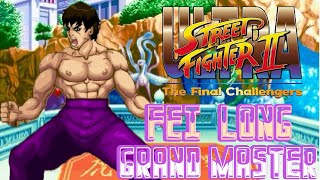 Ultra Street Fighter II  Fei Long Grand Master Classic Sounds [upl. by Gardas]