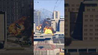 Army base of ukranian army hit by misiles by russian gta 5 shorts [upl. by Nolyaw641]