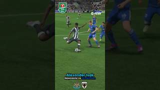 ALEXANDER ISAK SCORES Newcastle United vs AFC Wimbledon [upl. by Lorenzo]