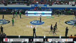 2019 FHSAA 8A Boys Basketball Semifinals 2 Windermere vs Blanche Ely [upl. by Yknip687]