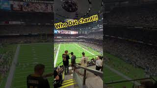 Who Dat Who Dat neworleanssaints whodat saints [upl. by Yblehs]